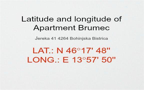 Apartment Brumec Bohinj Εξωτερικό φωτογραφία